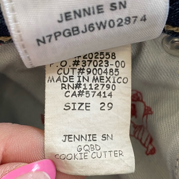 True religion Jenny curvy skinny jean medium wash 29 - Picture 10 of 15
